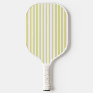 Eve and Sofie Yellow Stripes Pickleball Paddle