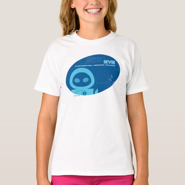 Eve Blue Disney T-Shirt (Front)