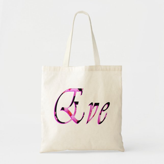 Eve Girls Name Logo,  Tote Bag (Front)