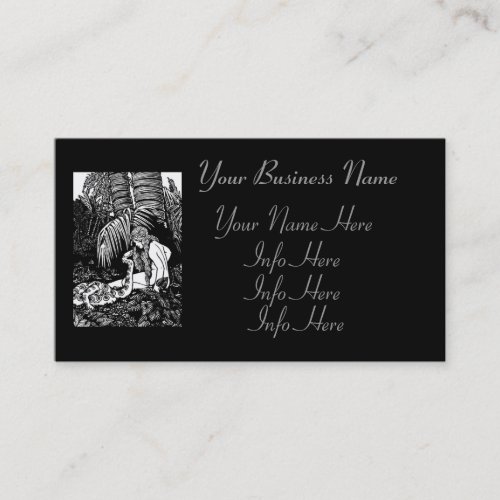 Eve In The Garden Business Cards