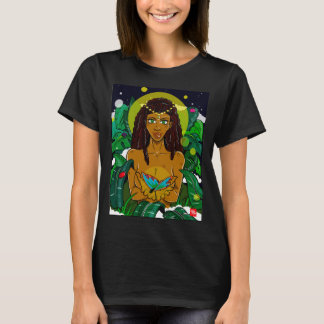EVE IN THE GARDEN graphic t shirt 