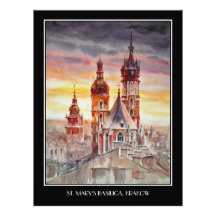 EVE Painted Krakow, Poland Old Town