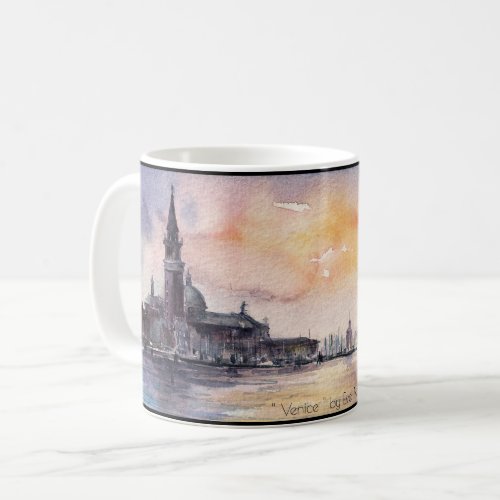 EVE Painted Venice Canal Italy   Coffee Mug