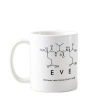 Eve peptide name mug