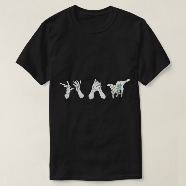 EVE SINGER EVE JAPANESE E VE OUTSIDER HANDS EVE E  T-Shirt (Design Front)