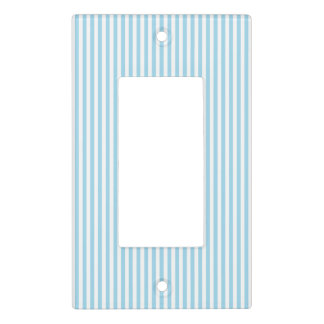 Eve & Sofie Blue Striped Light Switch Cover
