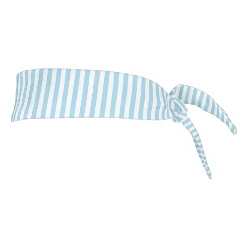 Eve  Sofie Blue Striped Tie Headband