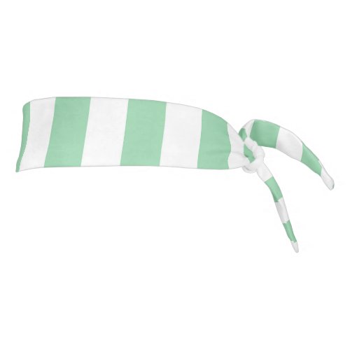 Eve  Sofie Green Striped Tie Headband