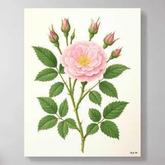 Eve & Sofie Rose 2 Acrylic Photo Tile