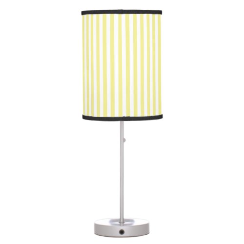 Eve  Sofie Yellow Striped Table Lamp