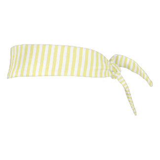 Eve & Sofie Yellow Striped Tie Headband