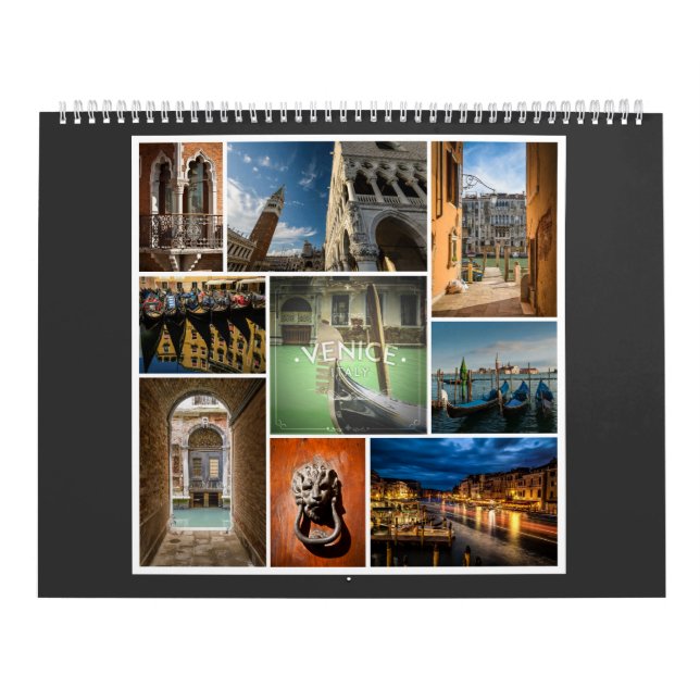 EVE Venice, Italy, Europe Calendar (Cover)
