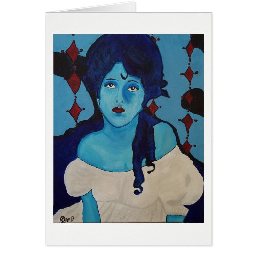 Evelyn Blue Cards (Front)