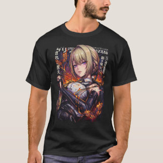 Evelyn Chevalier ZZZ Red Burning Tethers Portrait T-Shirt