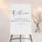 EVELYN Elegant Calligraphy Bridal Shower Welcome