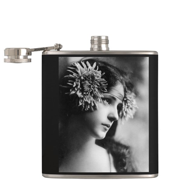 Evelyn Nesbit by Rudolf Eikemeyer Flask (Opened)