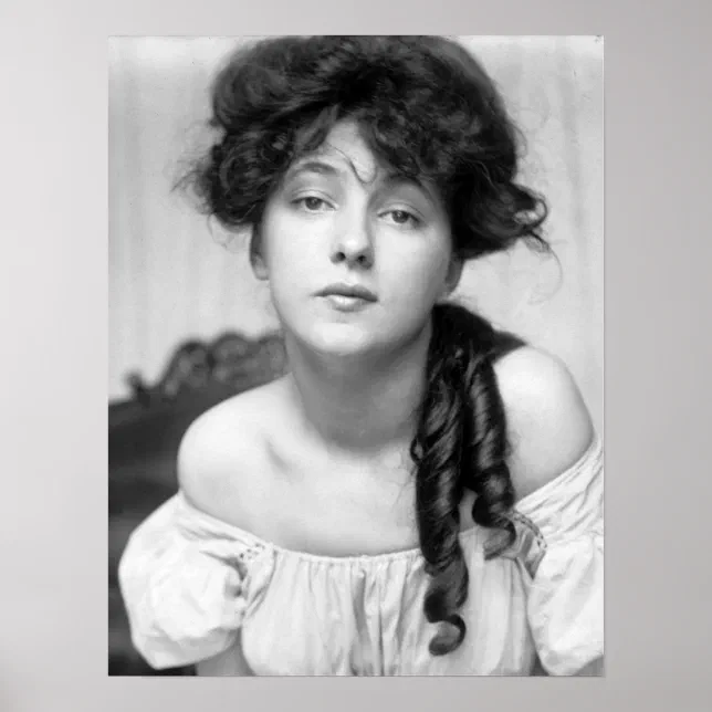 Evelyn Nesbit, c.1910 Poster | Zazzle