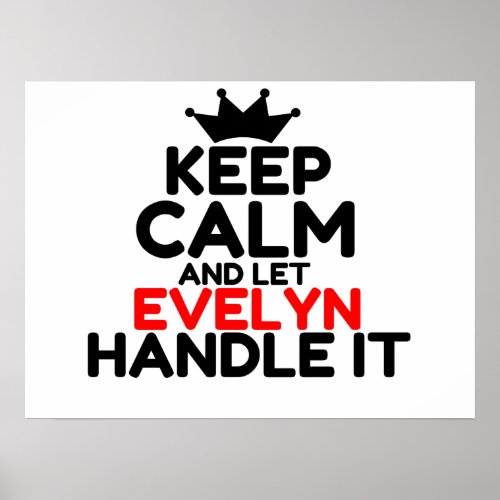 EVELYN POSTER