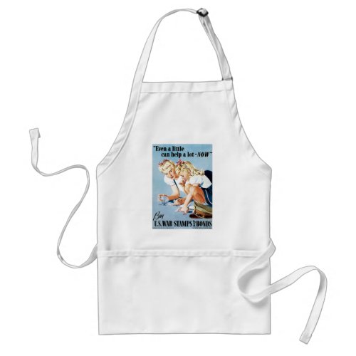 Even a Little Can Help Alot_NOW Adult Apron