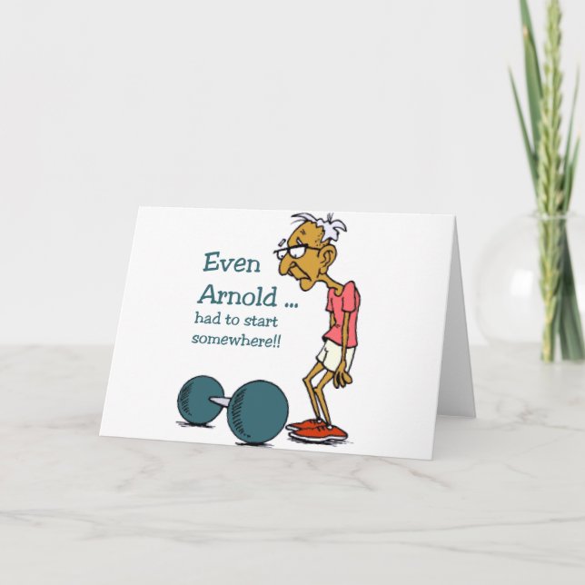 Even Arnold... Card (Front)