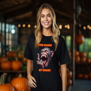 Even Baddies Get Saddies Evil Monkey T-Shirt