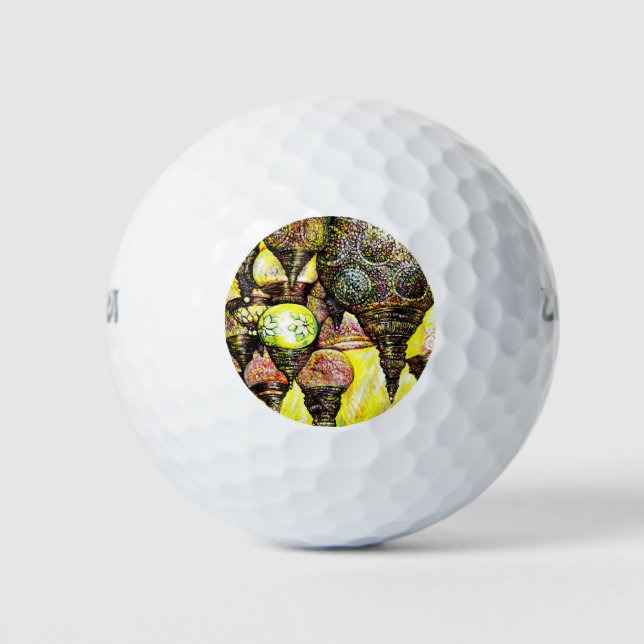 Even Bigger Idea of Color Golf Balls (Front)