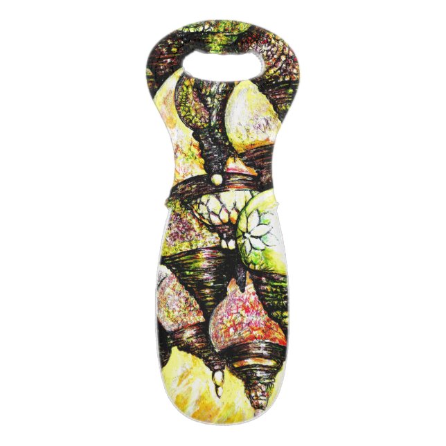 Even Bigger Idea of Color Wine Bag (Back Flat)