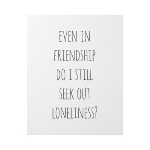 Even In Friendship Gallery Wrap