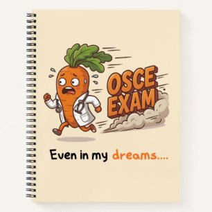 Even In My Dreams Funny Dr Carrot Medical Student Notebook