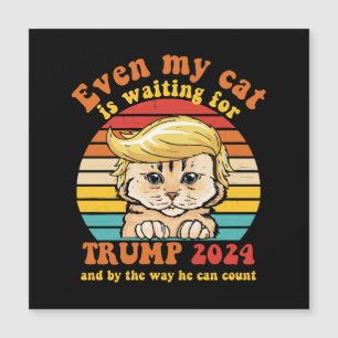Even My Cat Is Waiting For Trump 2024 Apparel