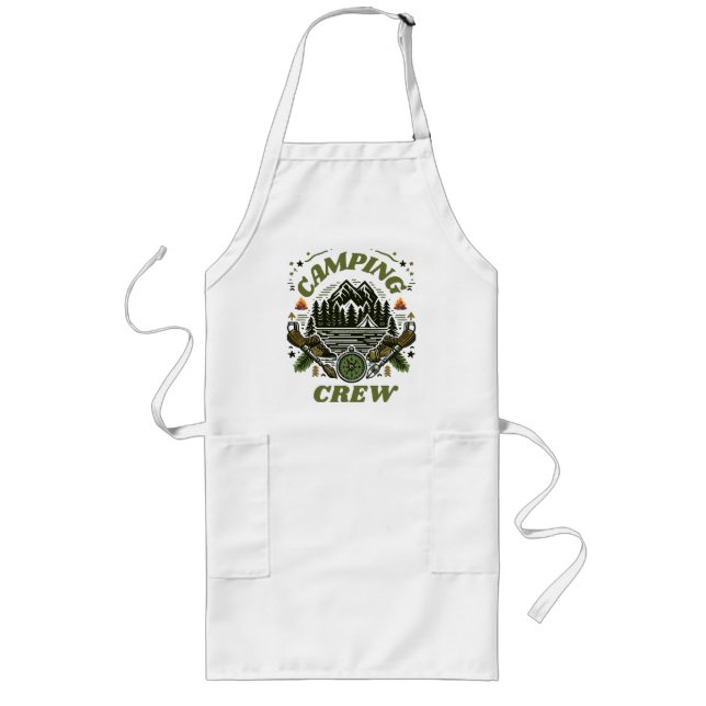 Even My Coffee Is Stronger Than Army Long Apron (Front)