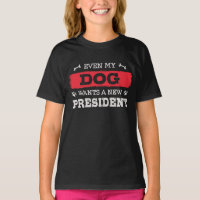 Even my dog wants a new president