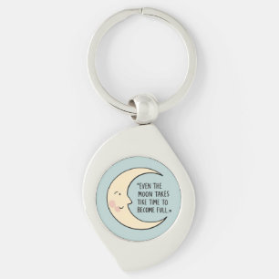Even The Moon Keychain