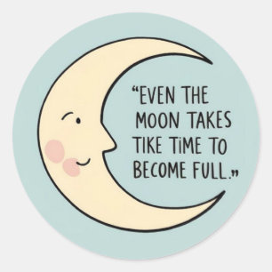 Even The Moon Stickers