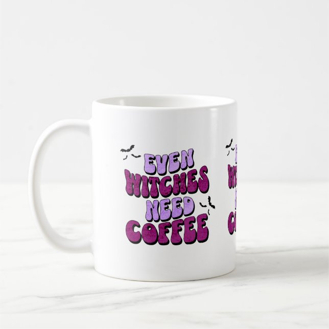 Even Witches Need Coffee Mug (Left)
