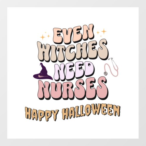 Even Witches Need Nurses   Floor Decals