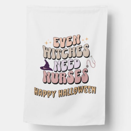 Even Witches Need Nurses   House Flag
