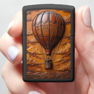 Evening Airway Golden Cloudscape Zippo Lighter