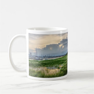 Evening At Charleston Harbor Coffee Mug