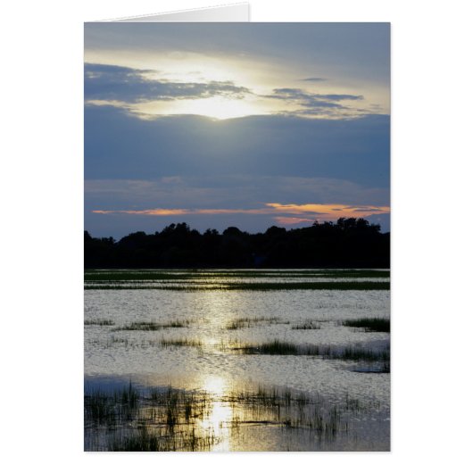 Evening At Folly River Cards (Front)