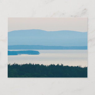 Evening at Penobscot Bay, Maine Postcard