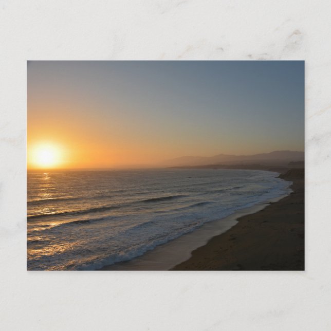 Evening Beach Postcard (Front)