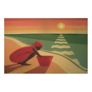 Evening Calm 2003 Wood Wall Art