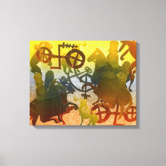 Evening Canvas Print (Front)