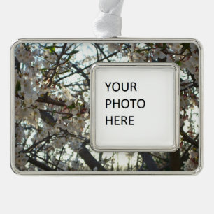Evening Cherry Blossoms II Spring Sunset Christmas Ornament