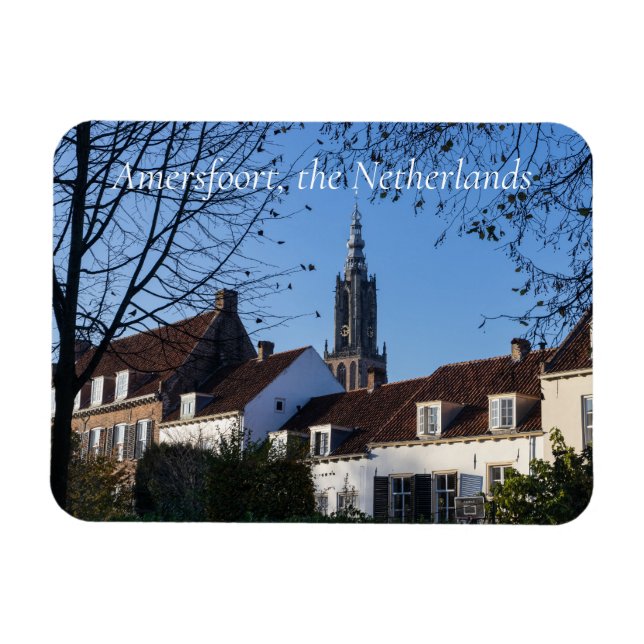 Evening Cityscape, Amersfoort, the Netherlands Magnet (Horizontal)