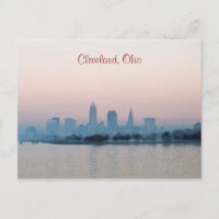 Evening Cleveland Postcard