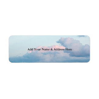 Evening Clouds Label