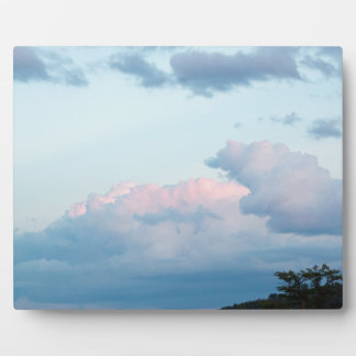 Evening Clouds Plaque