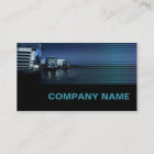 Evening Color Blue Truck Business Card